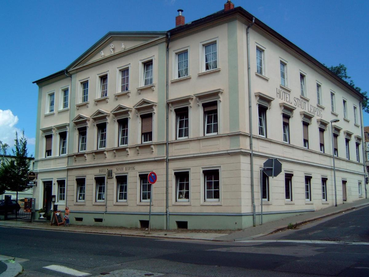 Hotel Stadt Leipzig Rosswein Exteriör bild